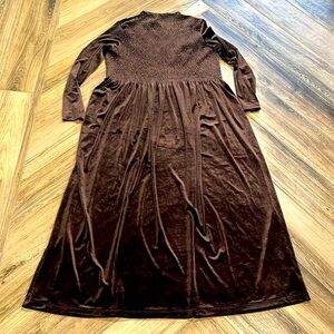 BAM•BOO NWT Brown Dress